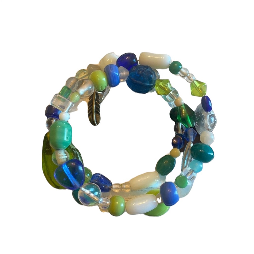 Handmade Beaded Wrap Bracelet